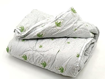 Качественные лёгкие одеяла "Aloe Vera" 195*215 см. Евро 30176 фото