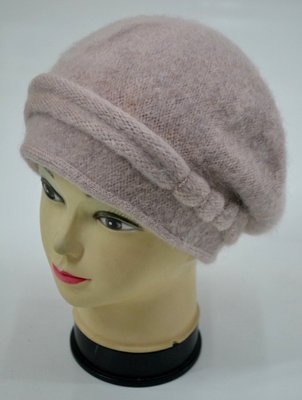 Женская шапка берет "Гранат" 84163 фото