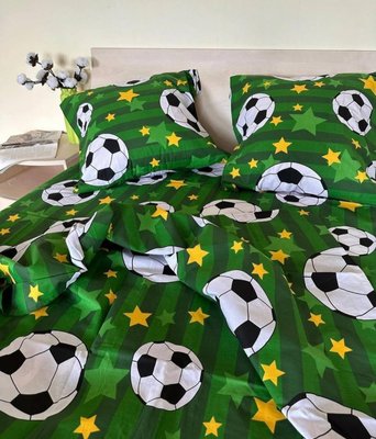 Детское постельное белье бязь "Fifa зеленый" 82629 фото