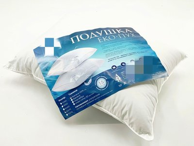 Подушка для сна "ЭКО - ПУХ" 70*70 см. 84544 фото