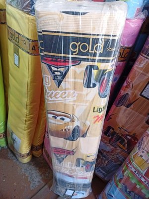 Ткань бязь Gold в рулоне "Тачки" 83764 фото